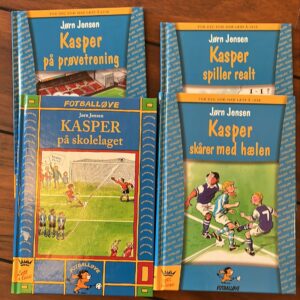 4 bøker “Fotballøve: Kasper”