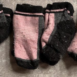 4 par ull-sokker str 19-23